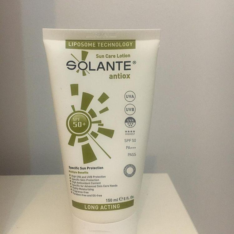 Solante Antiox Sun Care Lotion SPF50+