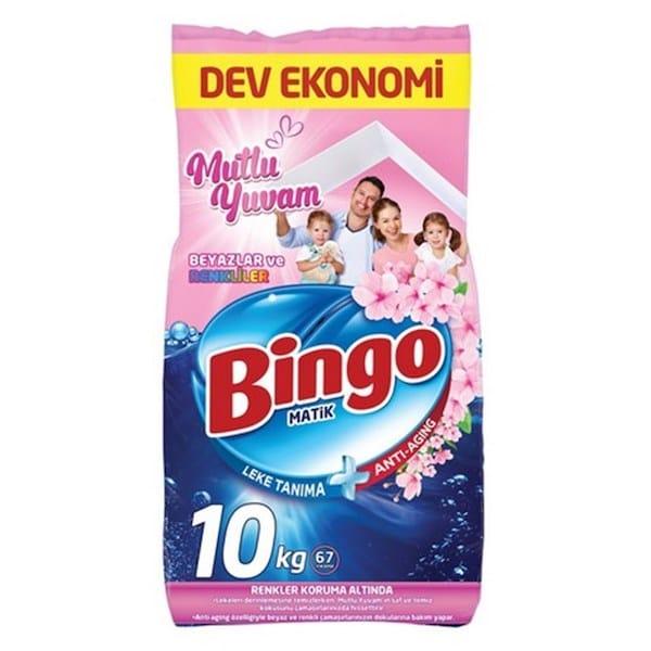 Bingo Matik Mutlu Yuvam Renkliler ve Beyazlar Toz Çamaşır Deterjanı