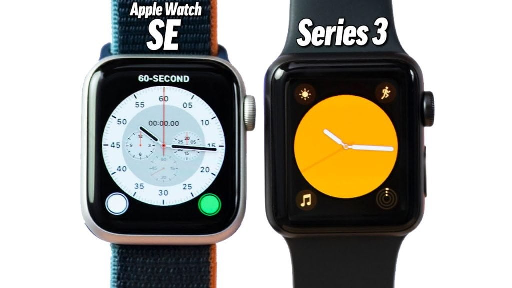 Apple Watch Series SE vs Apple Watch Series 3