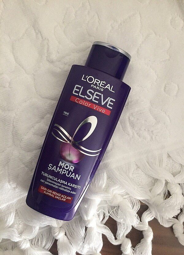 Elseve L'oréal Paris Turunculaşma Karşıtı Mor Şampuan