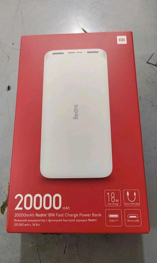 Xiaomi Redmi 20000 mAh Powerbank