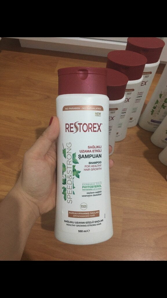 Restorex Kuru & Yıpranmış Saçlar İçin Onarıcı Bakım Şampuanı