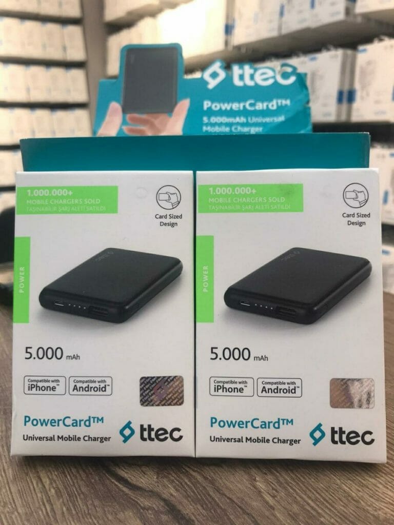 Ttec Powercard 5000 Mah Taşınabilir Şarj Cihazı