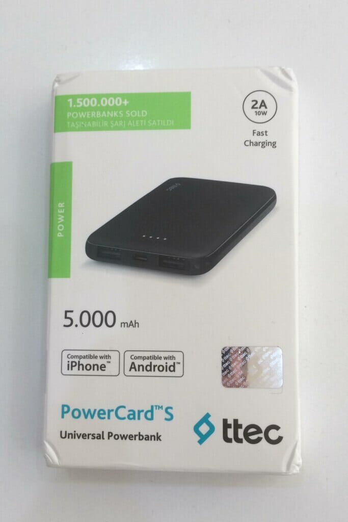 Ttec Powercard S 5.000mah Taşınabilir Şarj Aleti