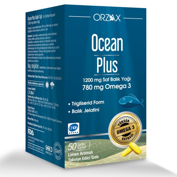 Ocean Plus 1200 Mg 50 Kapsül