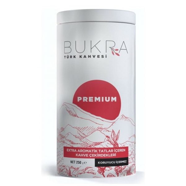Bukra Yoğun Kahve Aromalı Premium Türk Kahvesi