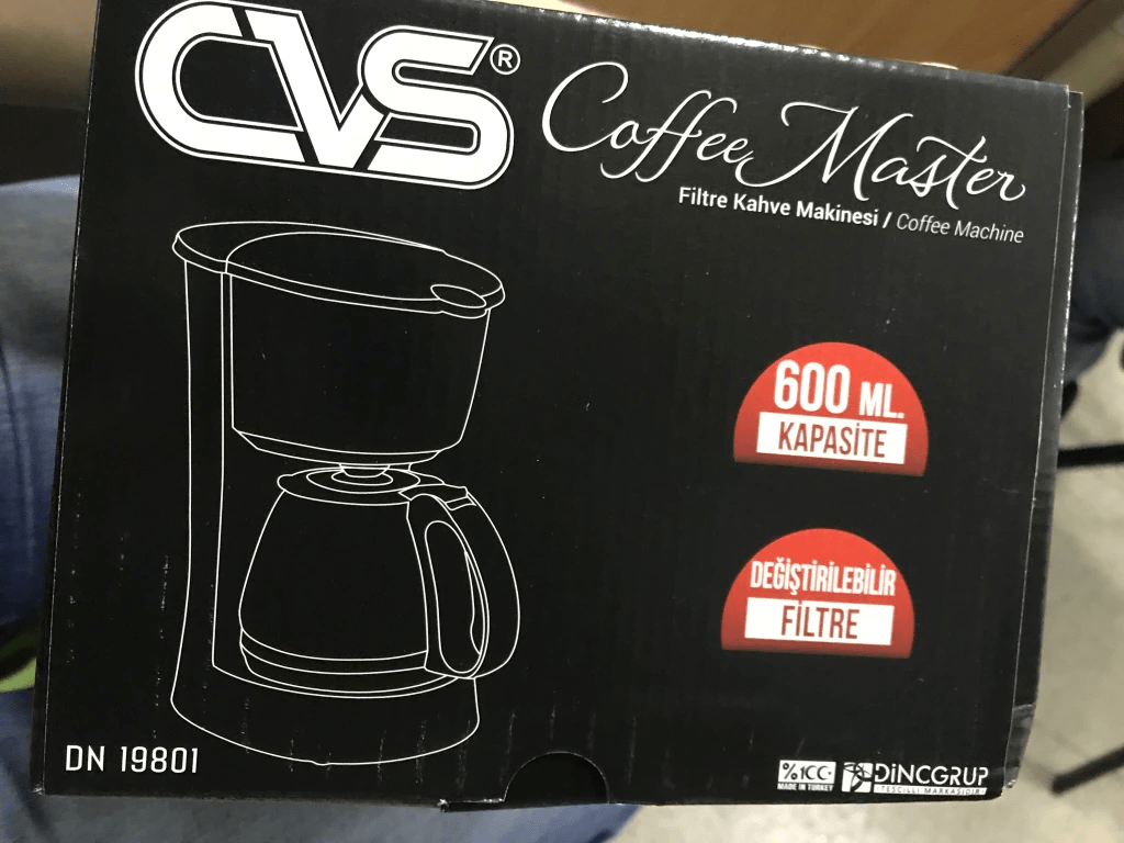 Cvs Dn 19801 Coffee Master
