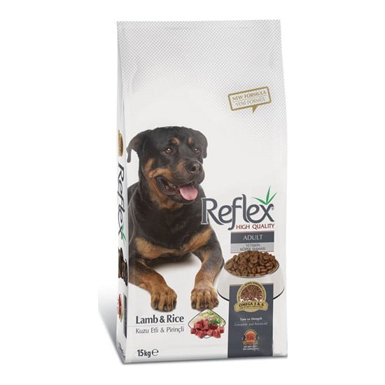 Reflex Adult Dog Kuzu Etli & Pirinçli Yetişkin Köpek Maması