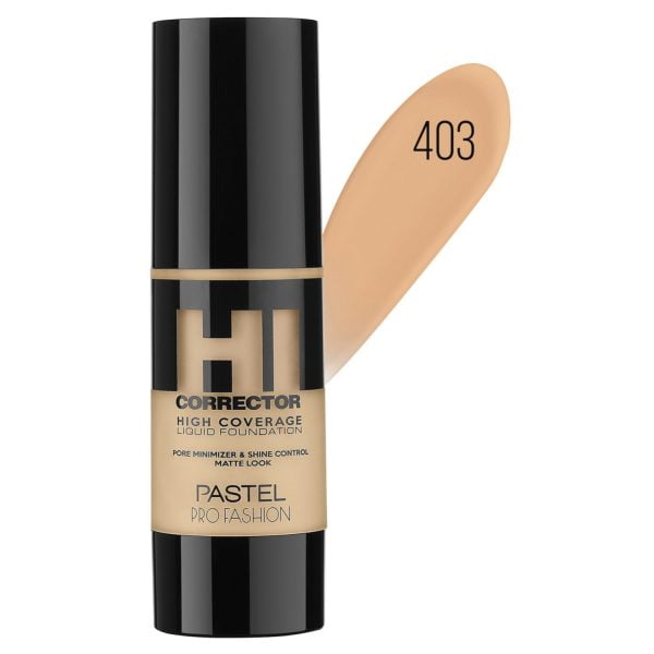 Pastel Profashion Hi Corrector High Coverage Liquid Fondöten No 403